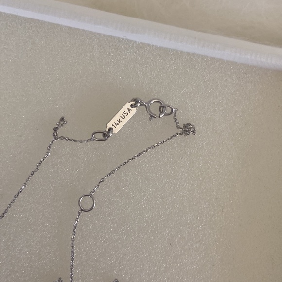 Suzanne Kalan 14K Diamond Mini Starburst Pendant Necklace - Picture 8 of 12